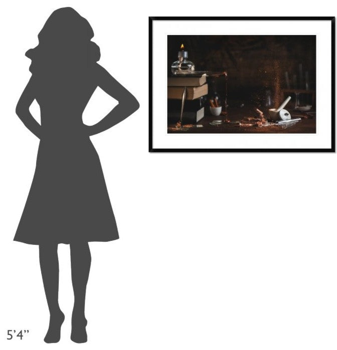 "Phases Of Chocolate" Framed Digital Print by Dina Belenko, 38"x28"