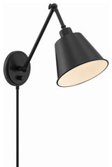 Crystorama Lighting Group MIT-A8020 Mitchell 30" Tall Wall Sconce - Matte Black