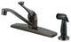 Crystal Cove 12-2917 Oil Rubbed Bronze Kitchen Faucet With Sprayer