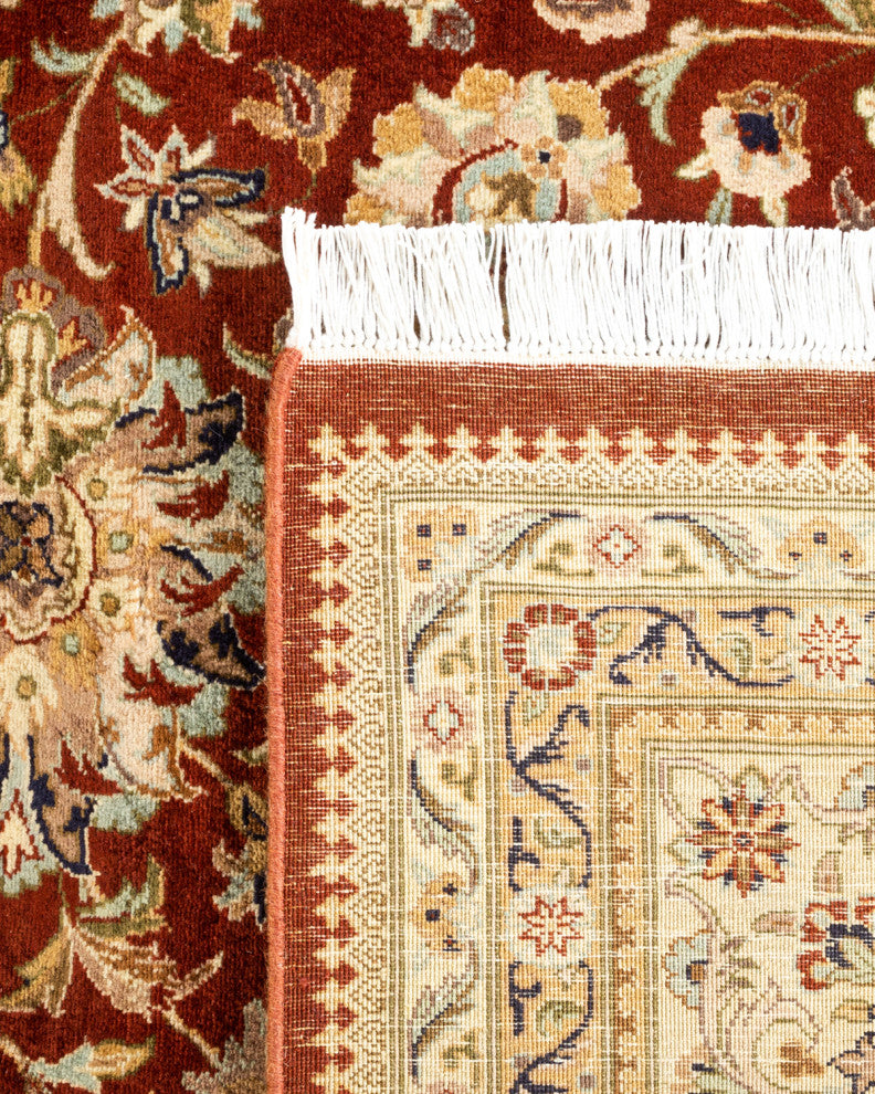 Mogul, One-of-a-Kind Hand-Knotted Area Rug Orange, 9' 1" x 12' 1"