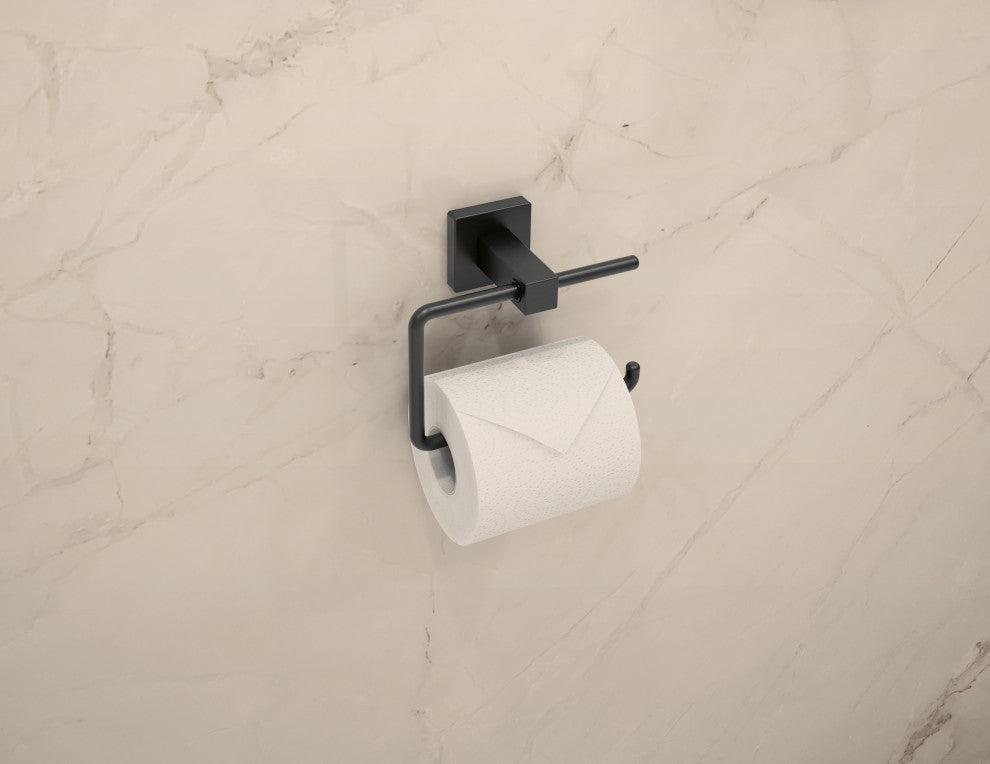 Duro Bath 4-Piece Hardware Set, Matte Black