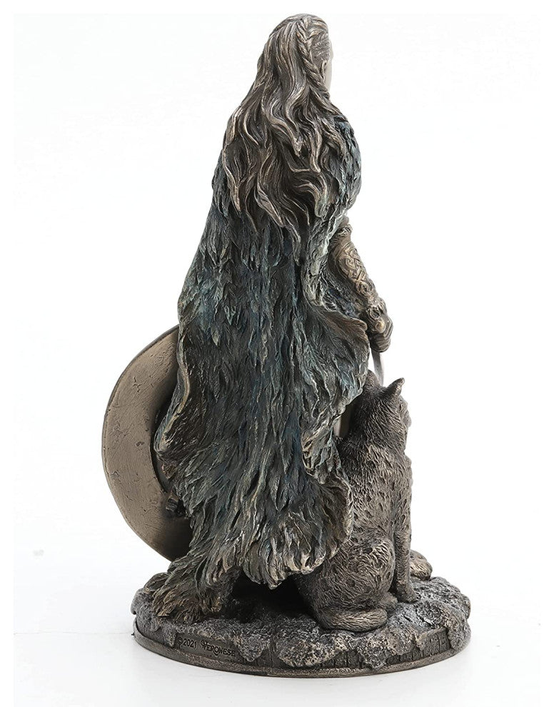 Shield Maiden Norse Goddess Freya - Classic Statue Sculpture