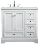 Elegant VF15536WH 36"Single Bathroom Vanity, White
