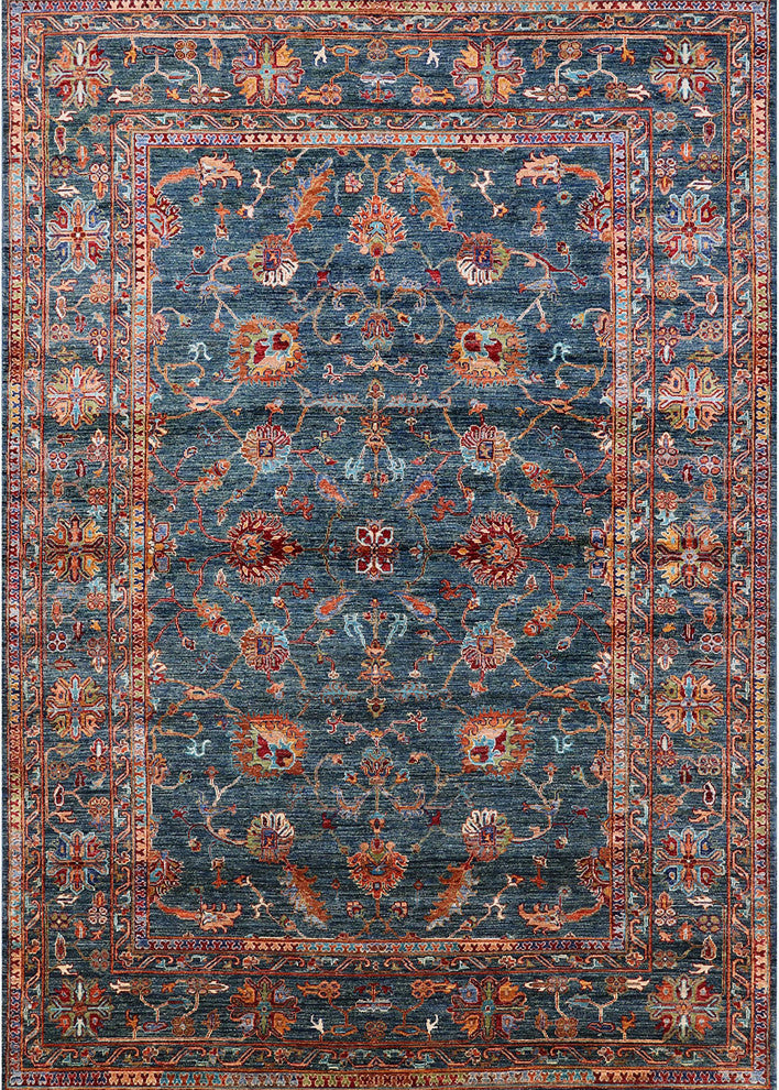 Ahgly Company Indoor Rectangle Mid-Century Modern Area Rugs, 2' x 5'