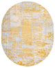 Unique Loom Elizabeth Finsbury Rug, Yellow, 7'10"x10' Oval