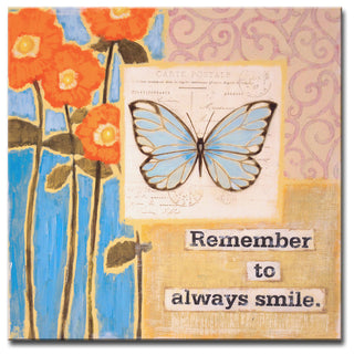 Canvas Art 'Happy Thoughts II' by Hope Hansen, 20"x20"