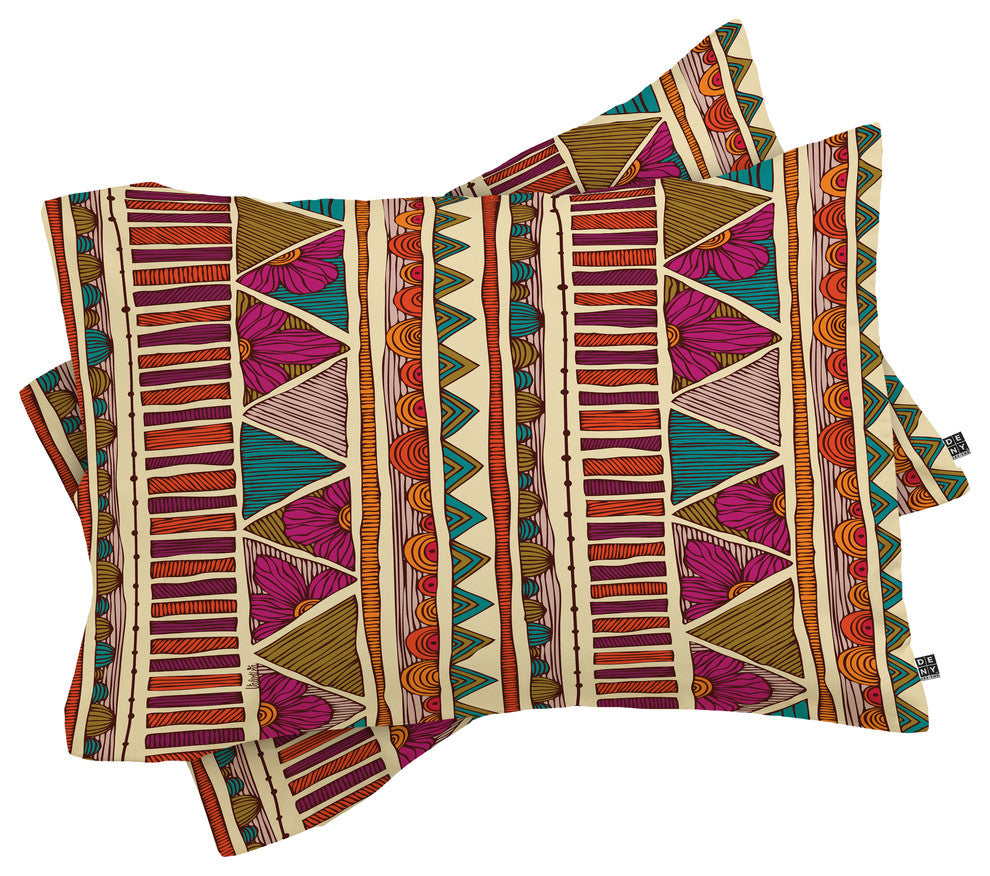 Deny Designs Valentina Ramos Ethnic Stripes Pillow Shams, King