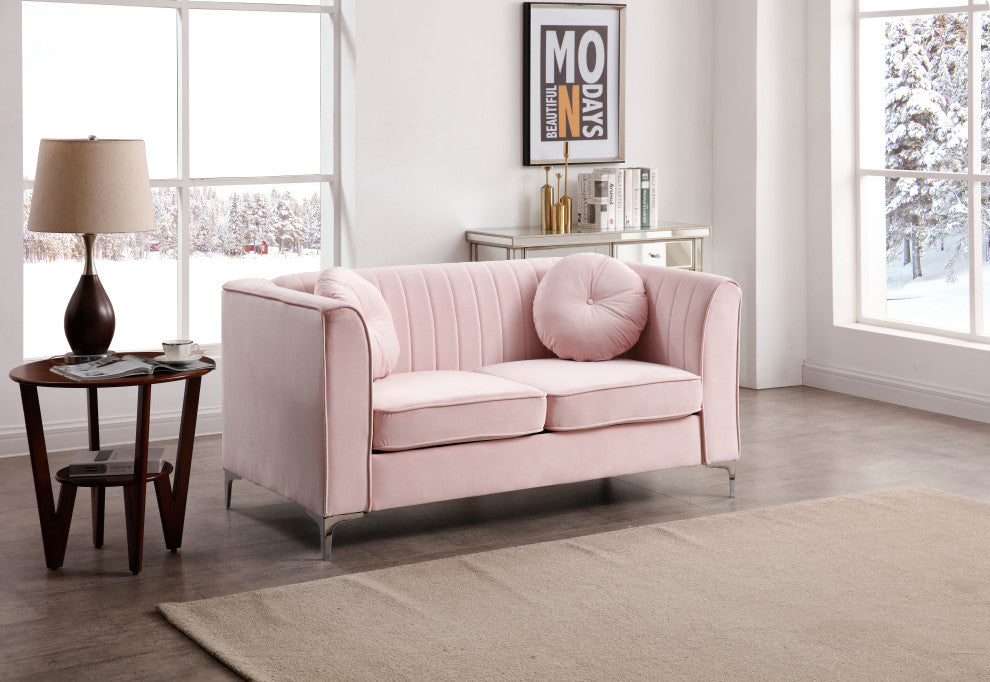 Delray Loveseat, Pink