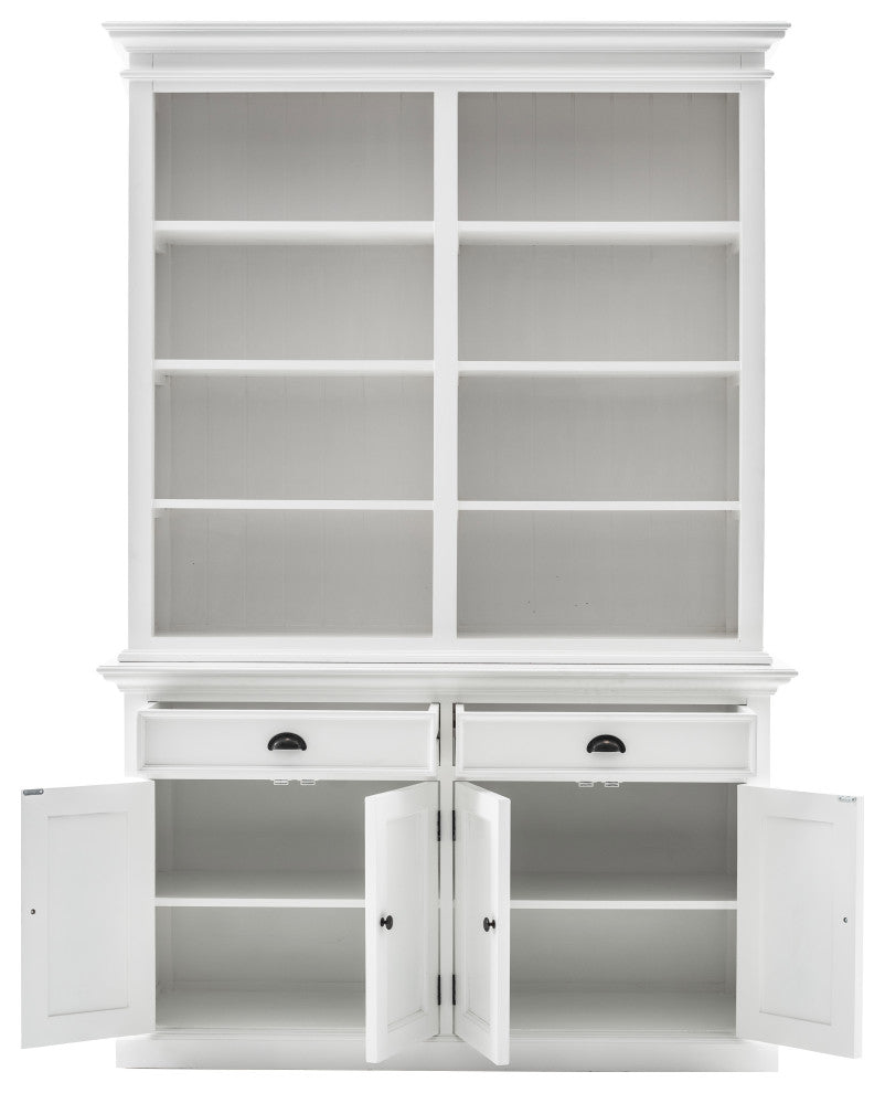 Halifax Buffet Hutch Unit With 8 Shelves