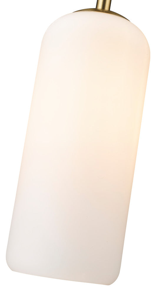 Zlite 732P17-HBR 1-Light Pendant, Matte Opal