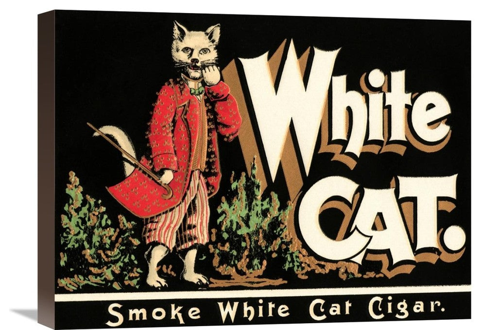 White Cat Brand Cigars, 22"X17"