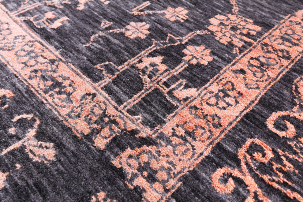 Persian Wool & Silk Handmade Rug 8' 0" X 10' 2" - Q15752
