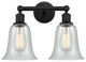 Innovations 616-2W-BK-G2812 Hanover 2 Light 15.25" Bath Vanity Light Matte Black