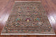 5' 1" X 6' 9" Hand Knotted Persian Tabriz Wool Rug Q10144