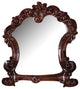Acme Vendome Landscape Mirror With Intricate Details, Cherry 22004