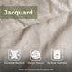 Madison Park Donovan 7 Piece Jacquard Comforter Set, Navy