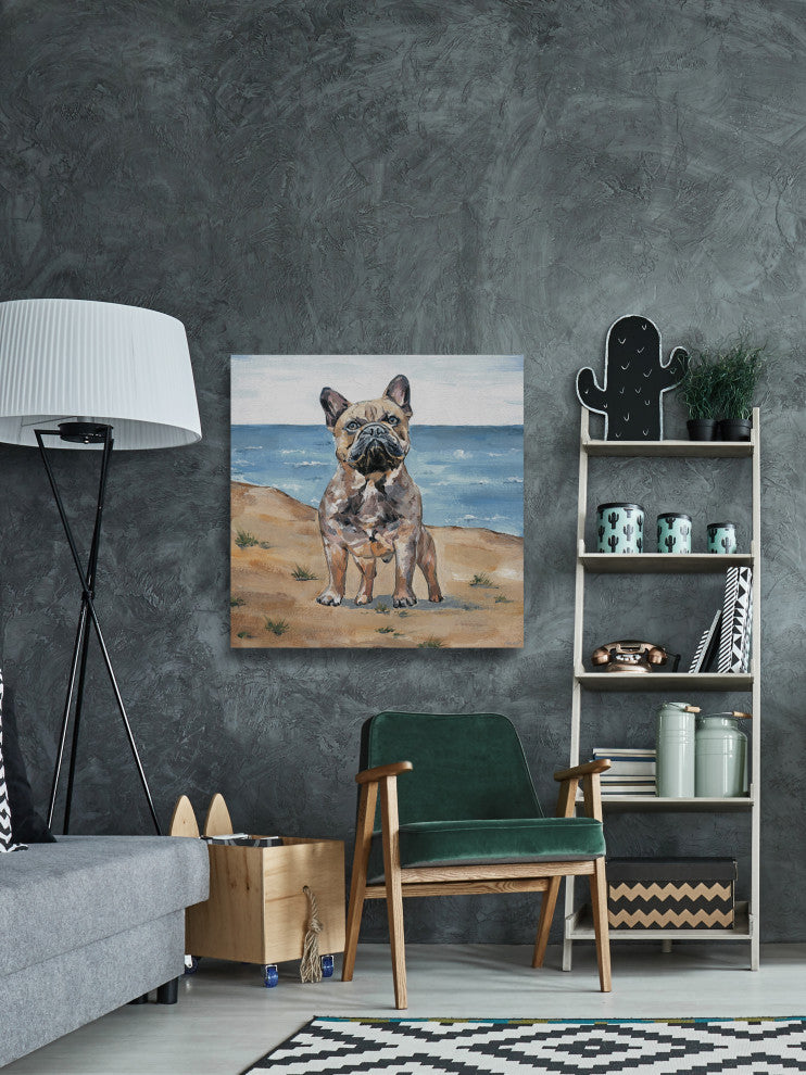 "Rookie We're Going Home" Painting Print on Wrapped Canvas, 18x18