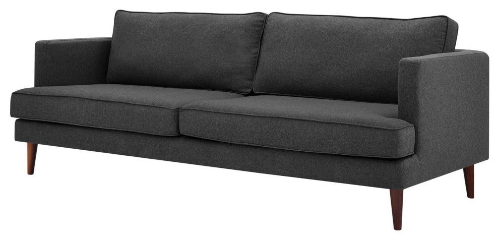 Armchair and Sofa Set, Fabric, Gray, Modern, Living Lounge Hospitality