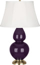 Robert Abbey RA-1745 1-Light Table Lamp, Double Gourd