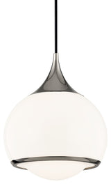 Reese 1-Light Medium Pendant, Polished Nickel