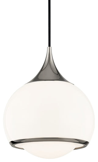 Reese 1-Light Medium Pendant, Polished Nickel