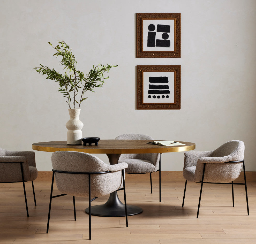 Suerte Dining Chair, Knoll Sand