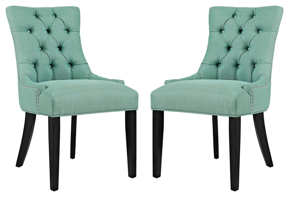 Laguna Regent Dining Side Chair Fabric Set of 2