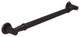 16" Reeded Grab Bar, Antique Bronze