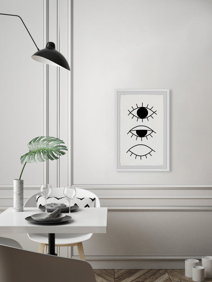 "Sleepy Eye" Framed Painting Print, 30x45