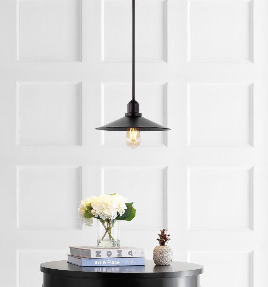 Cade 3-Light Metal LED Pendant, Oil Rubbed Bronze, Width: 10.5"