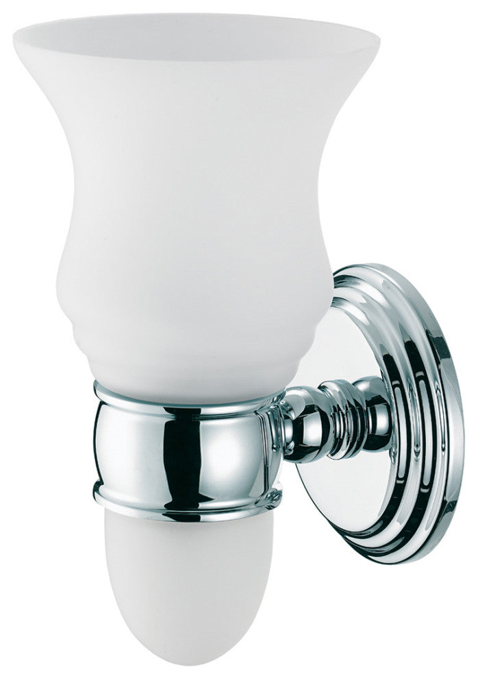 2-Light Armed Sconce, Polished Chrome