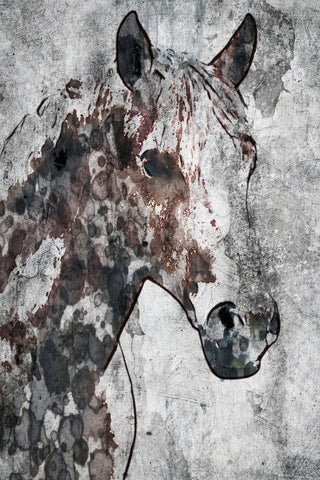"Ranch Horse" Art Print, 61x91 cm