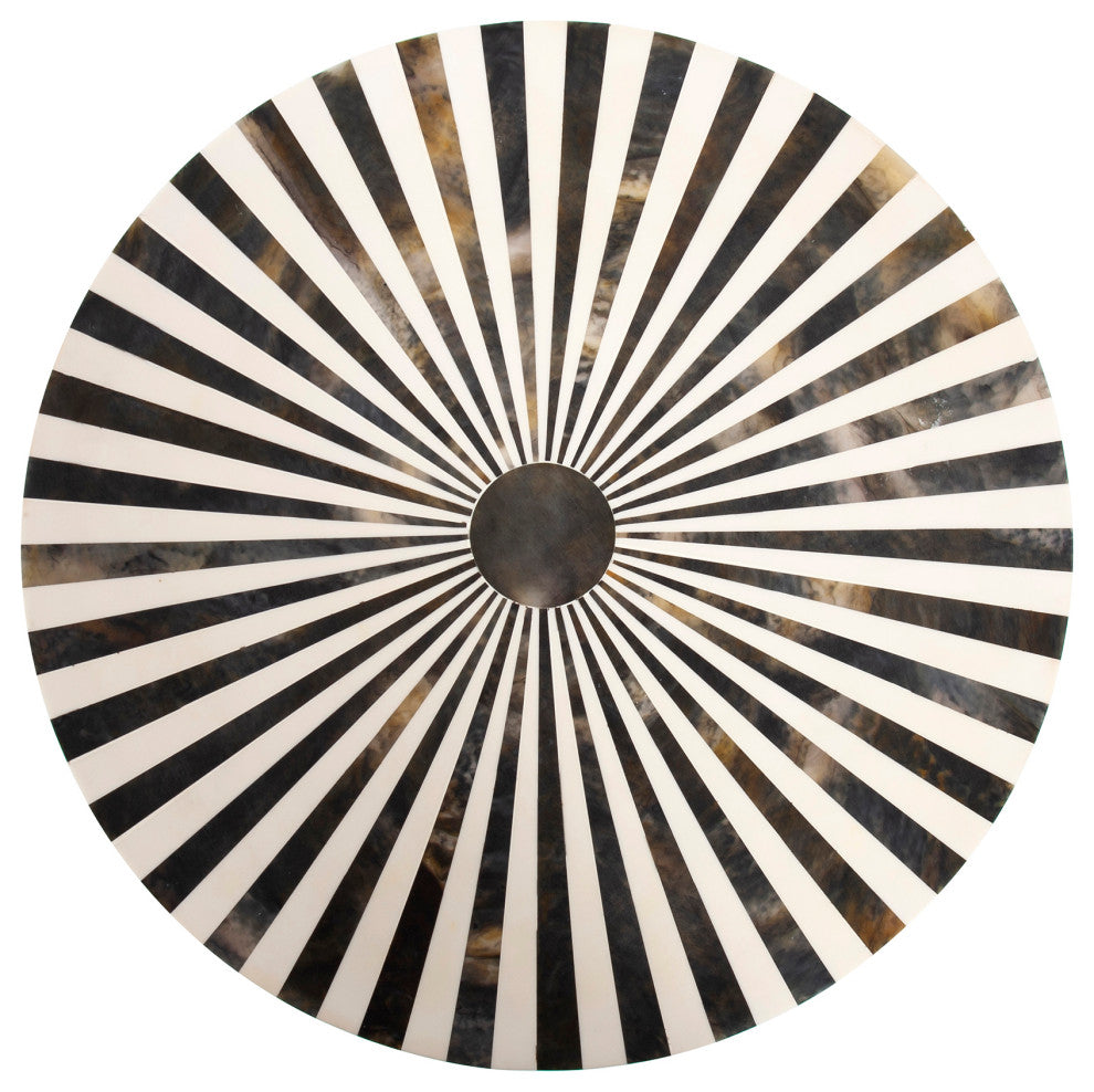 Howard Elliott Whimsical Metal Cocktail Table