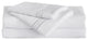 Furinno Angeland Vienne 3-Piece Microfiber Bed Sheet Set, Twin Xl, White