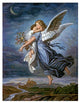 "The Guardian Angel" Digital Paper Print by Wilhelm von Kaulbach, 25"x32"