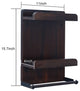 Spice Storage Rack,2 Tier Wall Mounted Holder With Paper Towel Holder