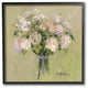 Stupell Industries Rose Bouquet Flower Green Pink Painting, 12 x 12