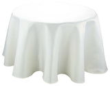 Samantha Collection, White, 72" Round