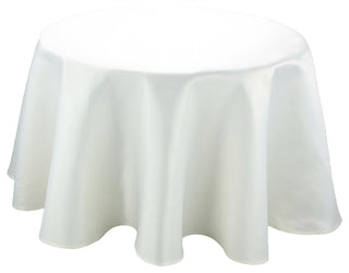 Samantha Collection, White, 72" Round