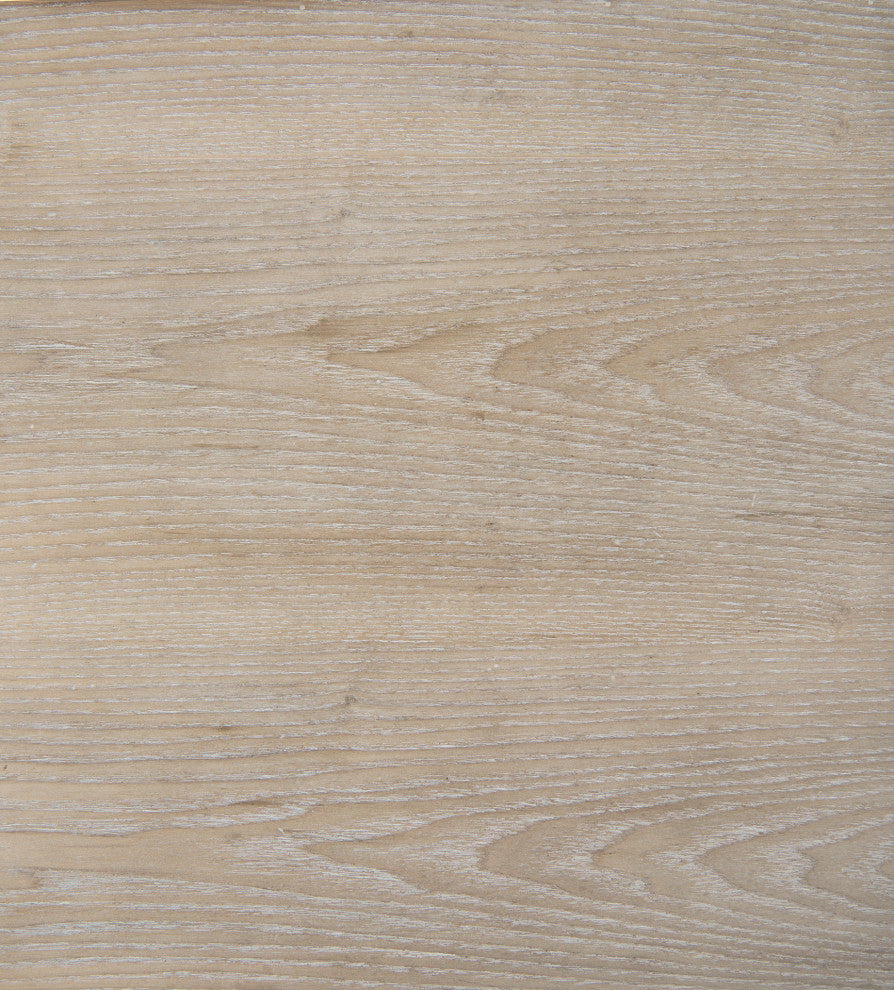 Ciara Beige Fir Veneer With Black Metal Frame Accent Cabinet