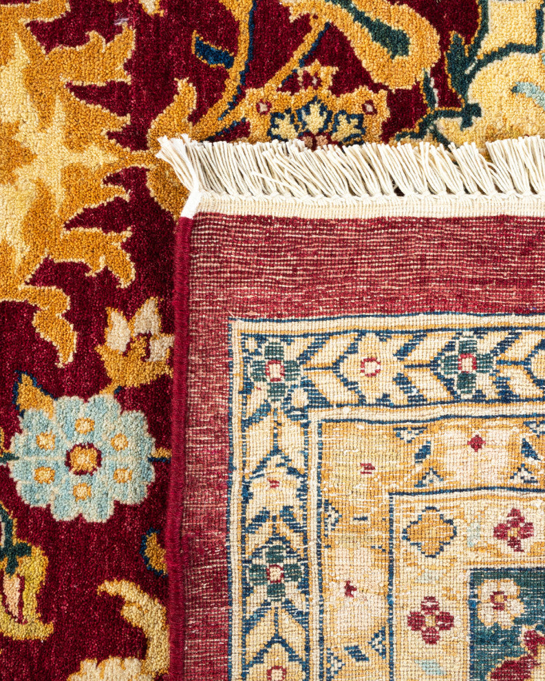 Mogul, One-of-a-Kind Hand-Knotted Area Rug, Red, 8' 2" x 10' 1"
