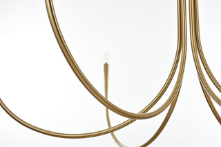 Home Living 55" Chandelier, Gold