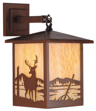 9"W Seneca Deer Creek Hanging Wall Sconce