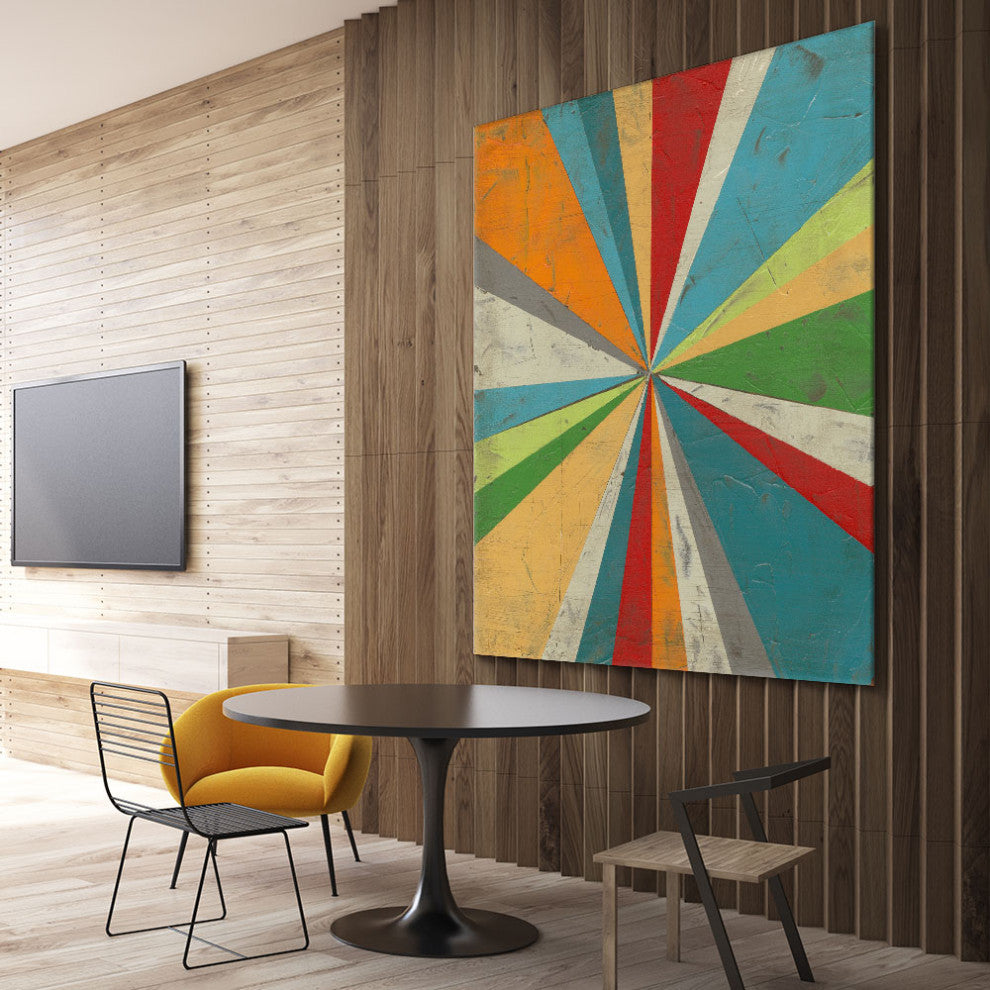 "Carnival Lights I" Fine Art Giant Canvas Print, 54"x54"