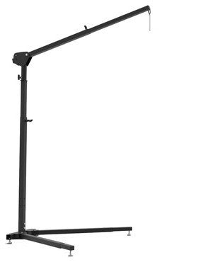 Lumos Chandelier Hanging Floor Stand, Black