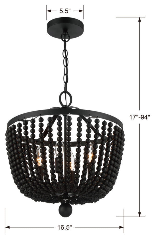Rylee 4 Light Chandelier