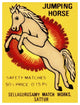"Jumping Horse Safety Matches" Digital Paper Print by Phillumenart, 19"x24"