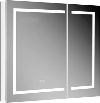 LED Medicine Cabinet With Defogger, 36x32