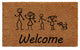 Stick Family Doormat, 24"x36"