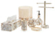 Milano 4-Piece Bath Accessory Set, Mother Of Pearl